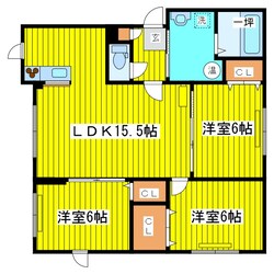 元町駅 徒歩7分 4階の物件間取画像